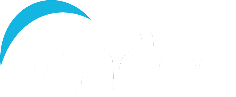 viadoo Logo weissblau